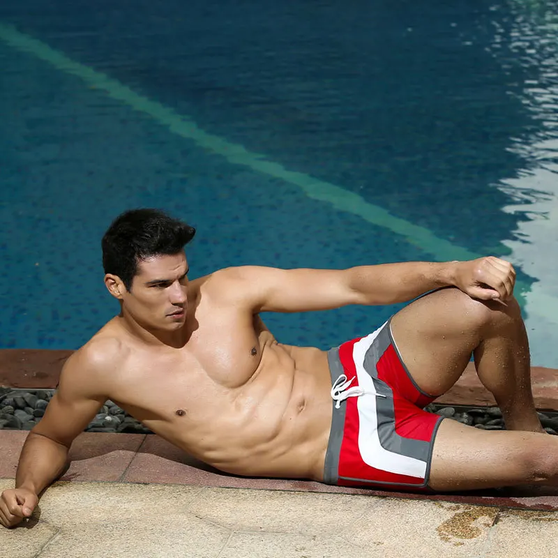 Сексуальный купальный костюм мужской бренд 2018 Мужская одежда для плавания