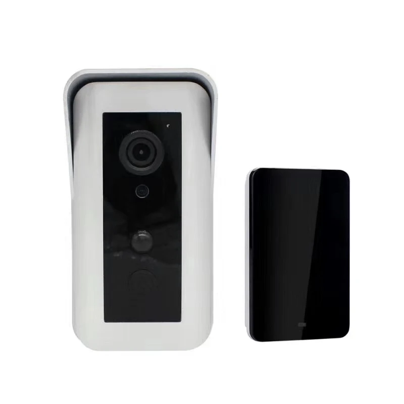 180Degree Wide Angle Build-in Battery Wireless WIFI IP Doorbell Intercom System