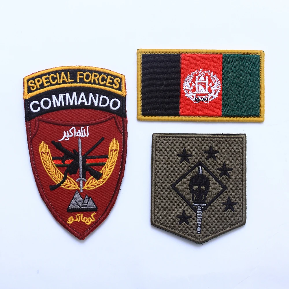 Набор TSNK MARSOC/ODA для любителей милитари с вышивкой маленький размер|Военный| |