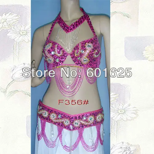 Mede измерительный Новый дизайн костюмы для танца живота комплект бюстгальтер (42D)+