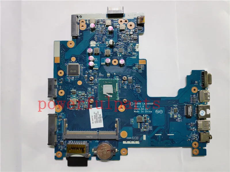 100% новая материнская плата для ноутбука HP 240 g3 14 R LA A995P 755838 501 601 001 с процессором N2815