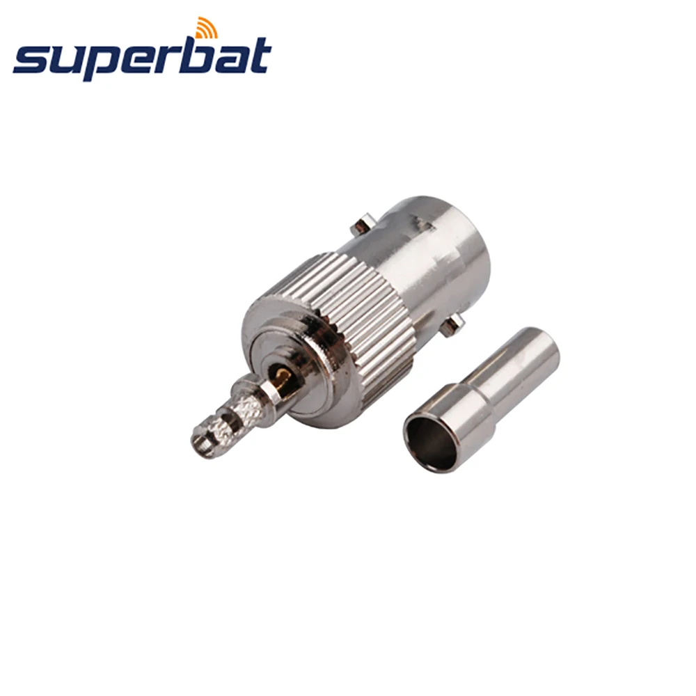 Superbat BNC разъем с панелью обжимной для кабеля RG316 RG174 кабель RF коаксиальный