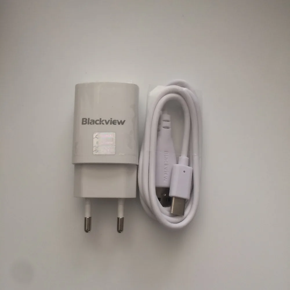 Blackview BV7000 Оригинальное Новое высококачественное дорожное зарядное устройство+ usb type-C кабель для Blackview P2 Blackview BV7000 Pro