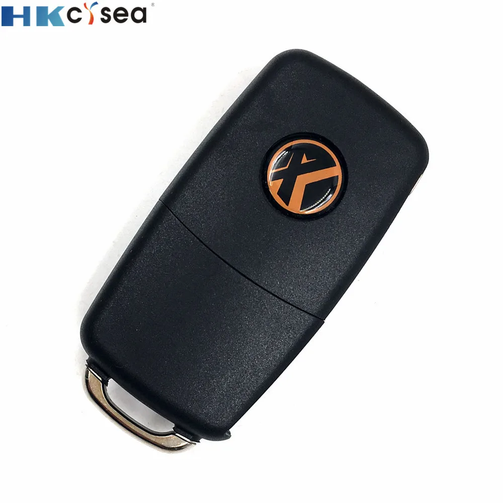 HKCYSEA 1 шт. Автомобильный ключ дистанционного управления роскошный черный B5 стиль