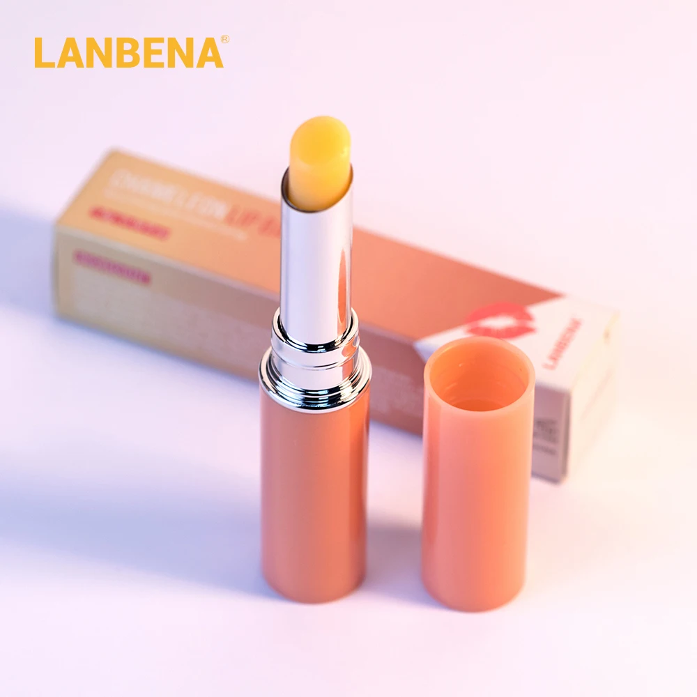 LANBENA Chameleon Lip Balm Plumper Mask Nourishing Moisturizing Reduce Fine Lines Beauty Makeup Care Daily Use Cosmetic |