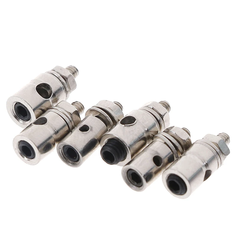 

10Pcs RC Airplane Boat Pushrod Linkage Stopper Servo Connectors Adjustable Diameter Helicopter 2.1mm/1.8mm/1.5mm/1.1mm RC Boat