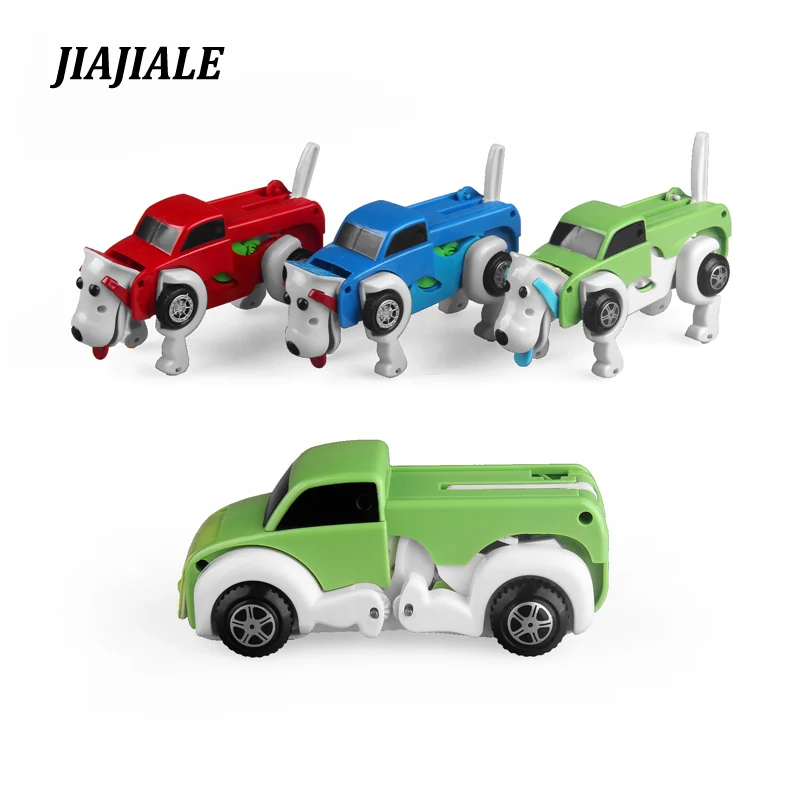 

Игрушки jiajale, собака, многолетняя детская любовь, собака-автоматическая трансформер, автомобили, заводная ветровка, детская игрушка, детская игрушка для мальчиков и девочек, подарок