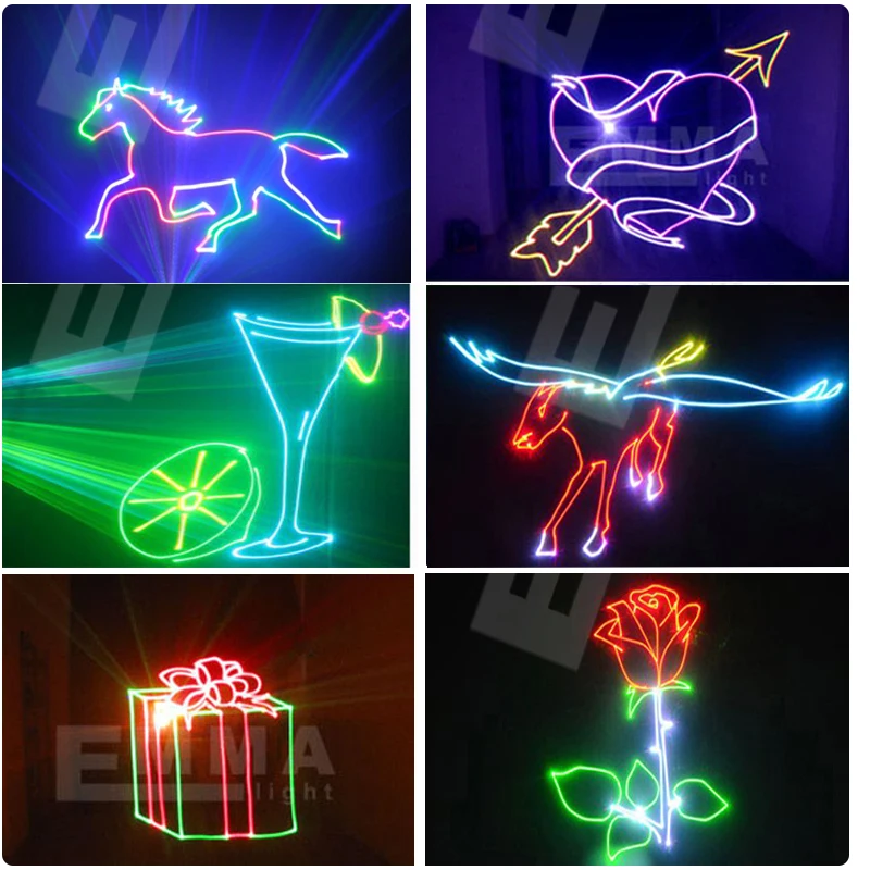 Уникальные наружные рождественские программируемые лазерные огни шоу проектор