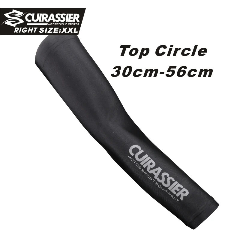 Right-Size XXL Cuirassier ST01 мотоциклетная охлаждающая Светоотражающая прочная устойчивая к царапинам Защита от солнца УФ 400 силиконовая охлаждающая крышка рукав - Цвет: Right-Size XXL