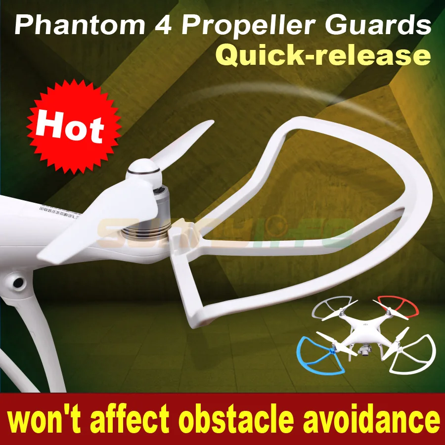 

Защитные кольца для пропеллеров DJI Phantom 4 PRO + V2.0, 1 комплект