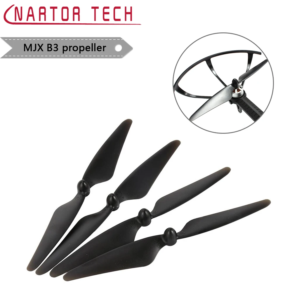 Нартор 4 шт. (2CW + 2CCW) пропеллеры лезвия для MJX B3 RC Quadcopter Drone (MJX Bugs 3) запасные части