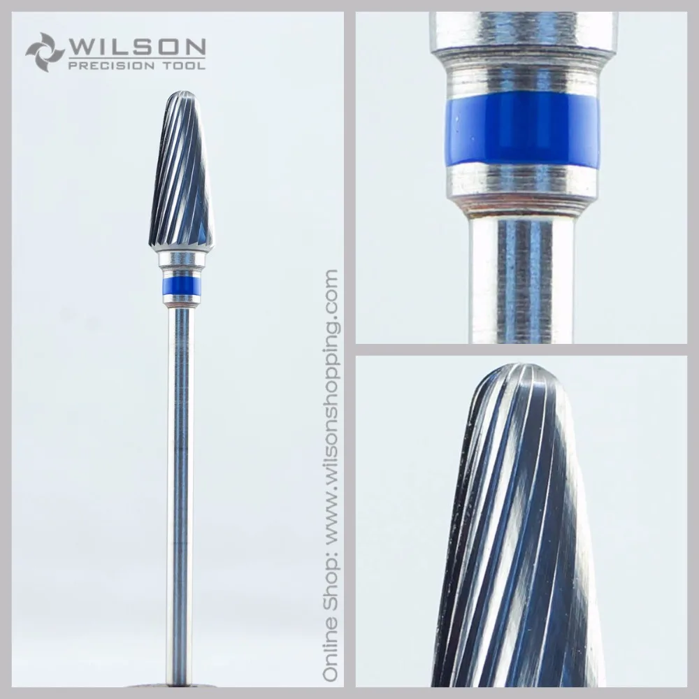 

Plain Cut - Standard(5000914) - ISO 175 - Tungsten Carbide Burs - WILSON Carbide Nail Drill Bit&Dental Burs