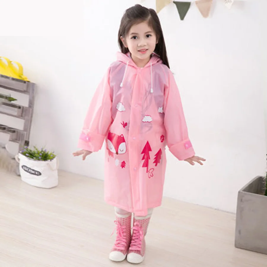Детский дождевик пончо для детей пластиковый с капюшоном мультяшный мальчиков