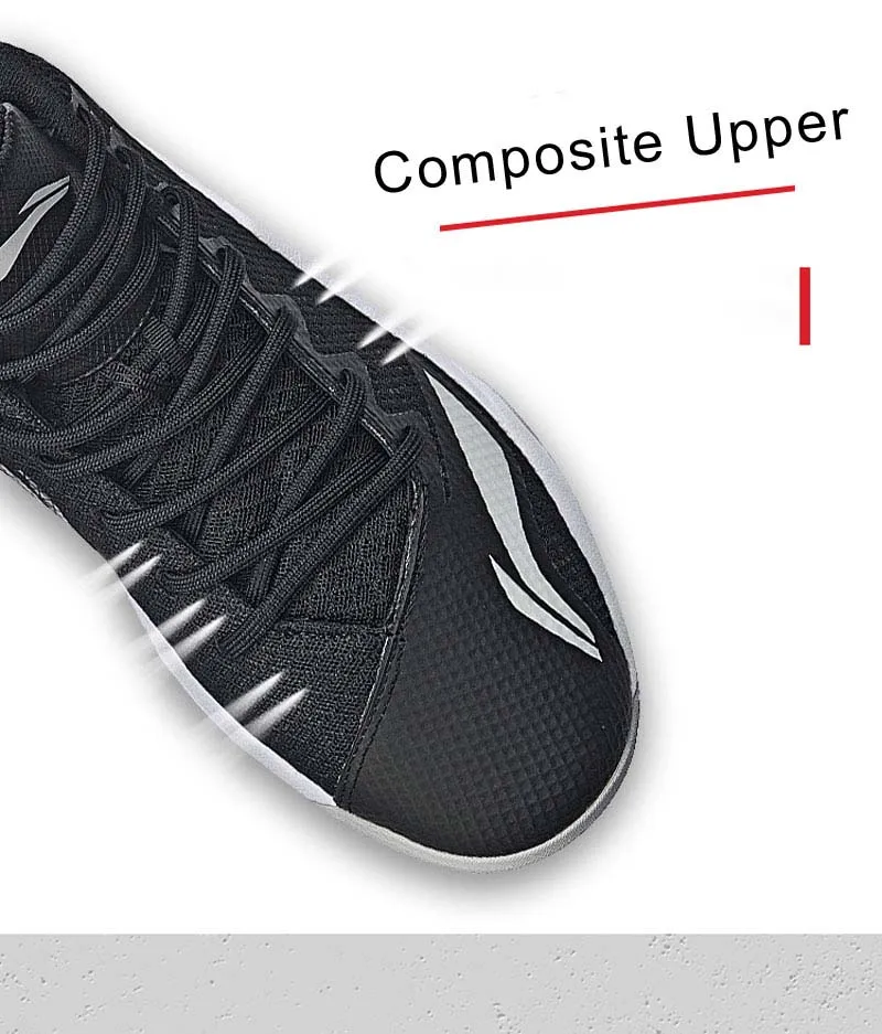 Li-Ning/мужские баскетбольные кроссовки серии Wade ALL IN TEAM RETURN On CORT, износостойкая спортивная обувь с подкладом, кроссовки ABPP037 XYL246