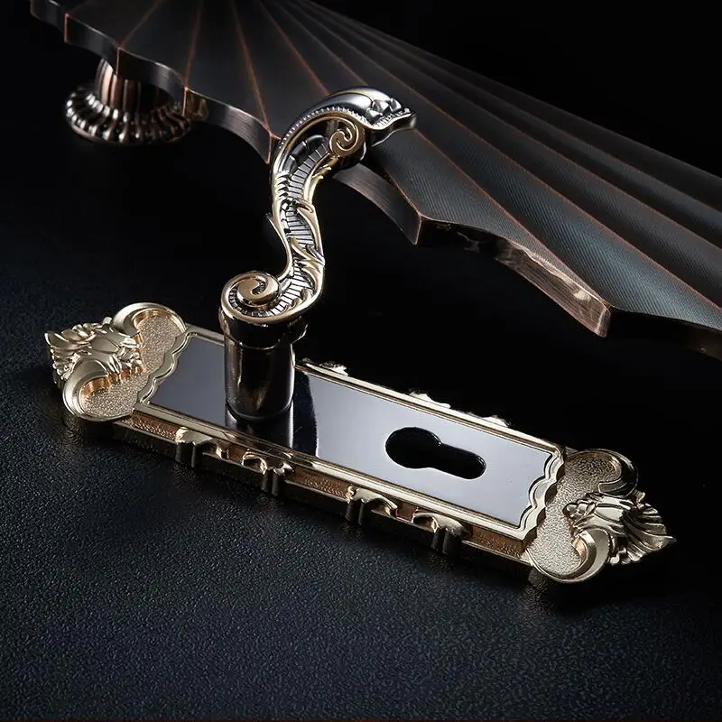 Nuodeli закрытый дверной замок в европейском стиле для спальни|lock|lock door |