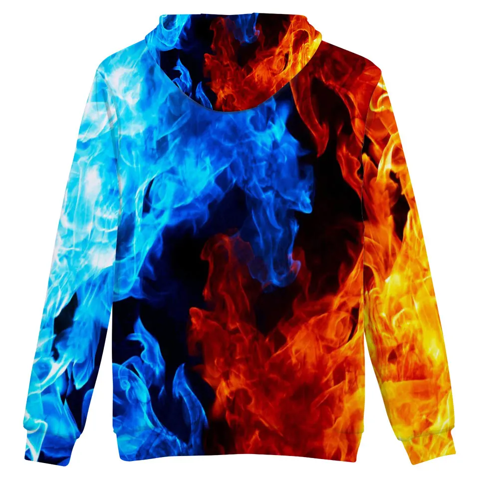 

Flame 3D Hoodies Sweatshirt Women/Men Hoodies New Fashion Hoodies Fire Hip Hop Casual Clothes Plus Size 4XL