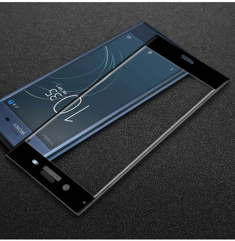 IMAK Для sony Xperia XZ1 3D изогнутая поверхность полное покрытие экрана Закаленное стекло протектор экрана для sony Xperia XZ1 5,2''