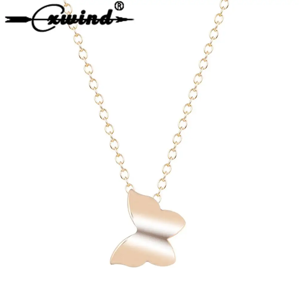 

Cxwind Fashion Animal Statement Necklaces & Pendants for Women Collier Femme Buterfly Necklace Collares Jewelry