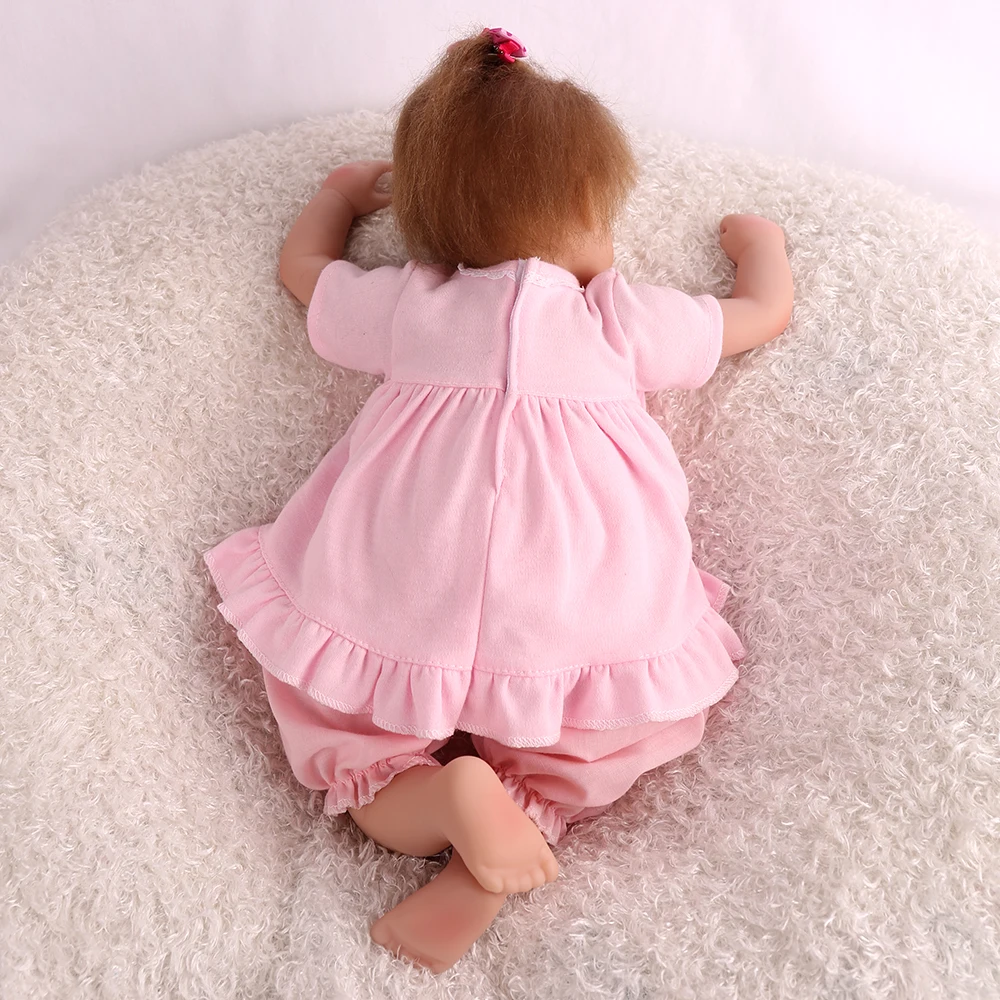 KAYDORA Reborn Baby Doll 16 дюймов 40 см розовые виниловые куклы принцессы плюшевые игрушки