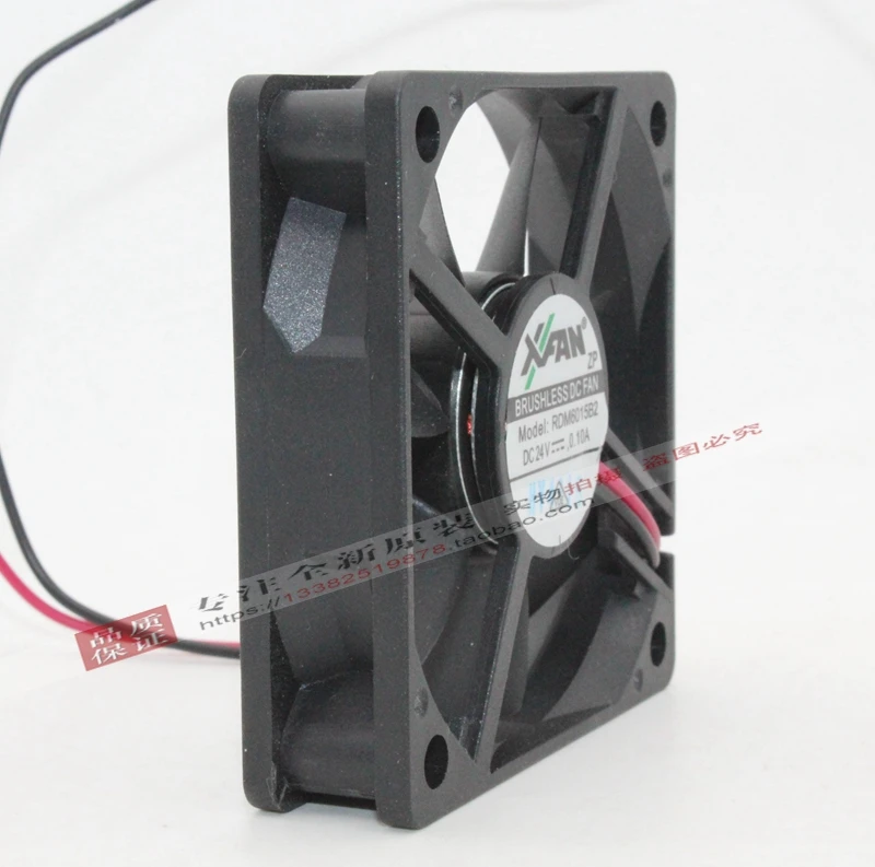 Новый XFAN XINRUILIAN RDM6015B2 6015 24V 0.10A охлаждающий вентилятор |