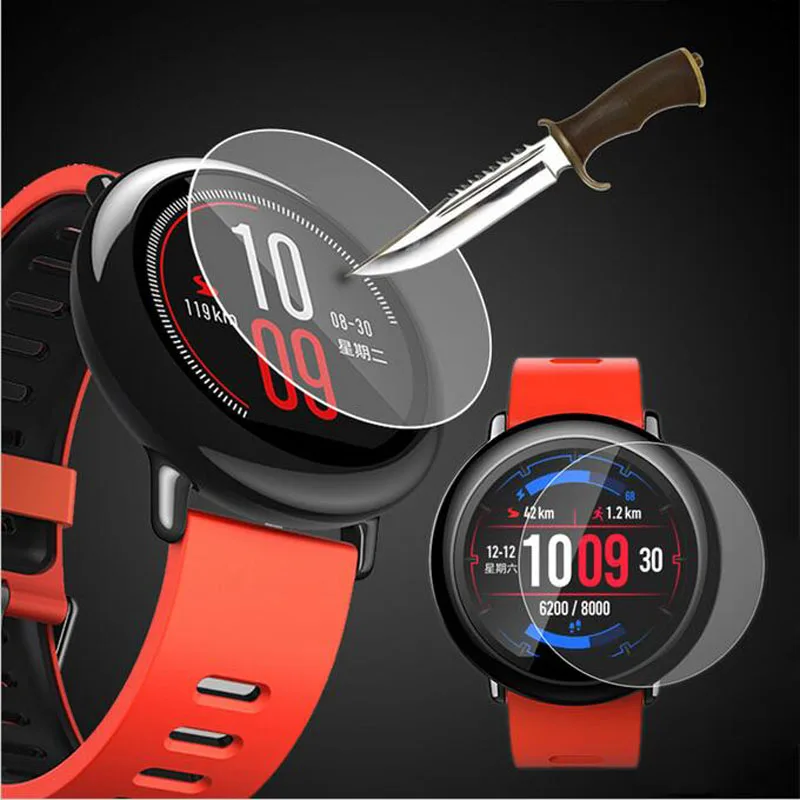 Ультра-прозрачная защитная пленка для Xiaomi Huami Amazfit темп спортивные Смарт-часы