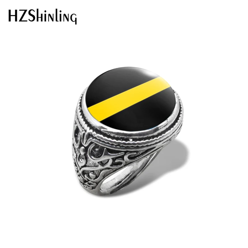 2019 новинка тонкая синяя линия анатомическое Винтажное кольцо цветные линии