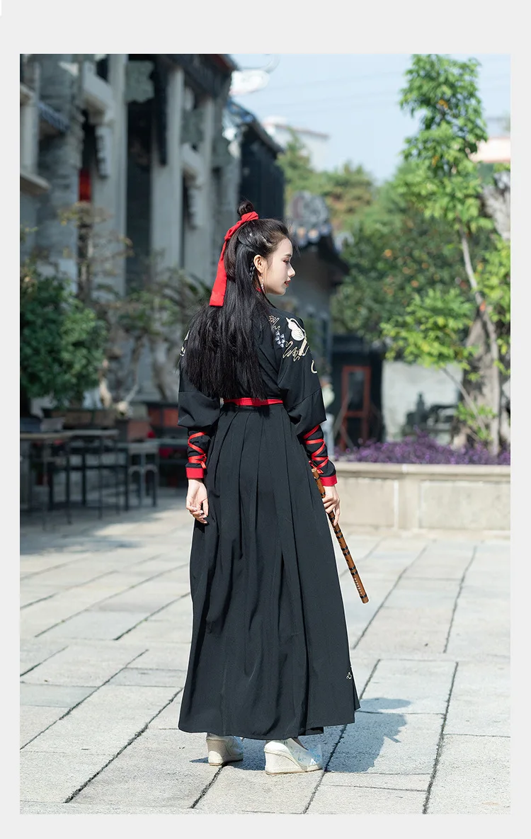 Мужской костюм Hanfu Женский сценический костюм Han Ele Мужская t одежда для выступлений мужской Традиционный китайский стиль Национальный комплект одежды DN3509