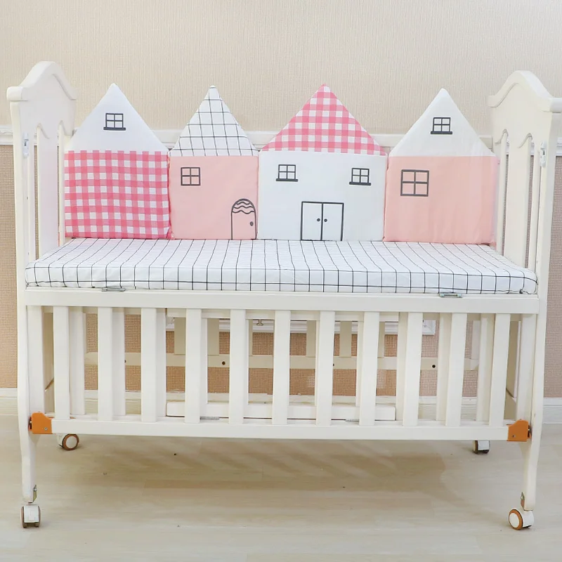 4 шт./компл. для детской кроватки детская подушка колыбели детские Защитная
