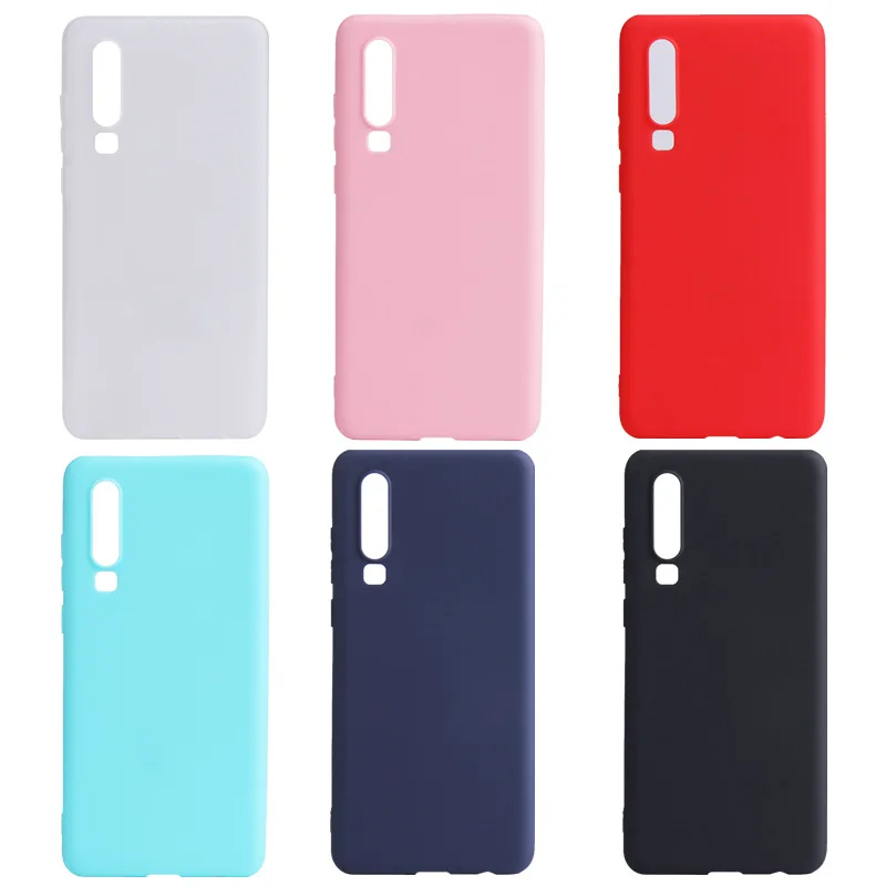 Чехол для Huawei P30 Mobile Shell Scrub TPU lite карамельный цвет P30pro чехол NOVA 4 все включено