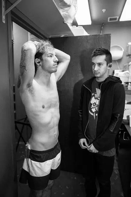 Плакат музыкальной группы джейсефа Тайлера Джозефа Джоша дана 027 Twenty One Pilots 14