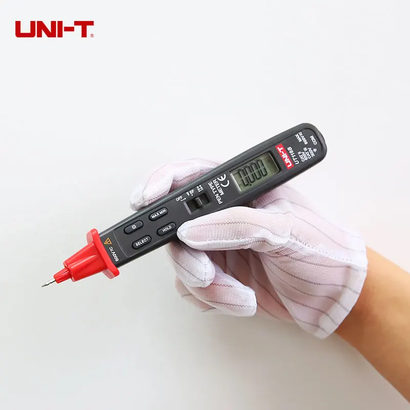 

UNI-T UT118B ручной/Палм-Размеры ручка Тип ЖК-дисплей Цифровой мультиметр DJNG Вольт Ампер метр тестер