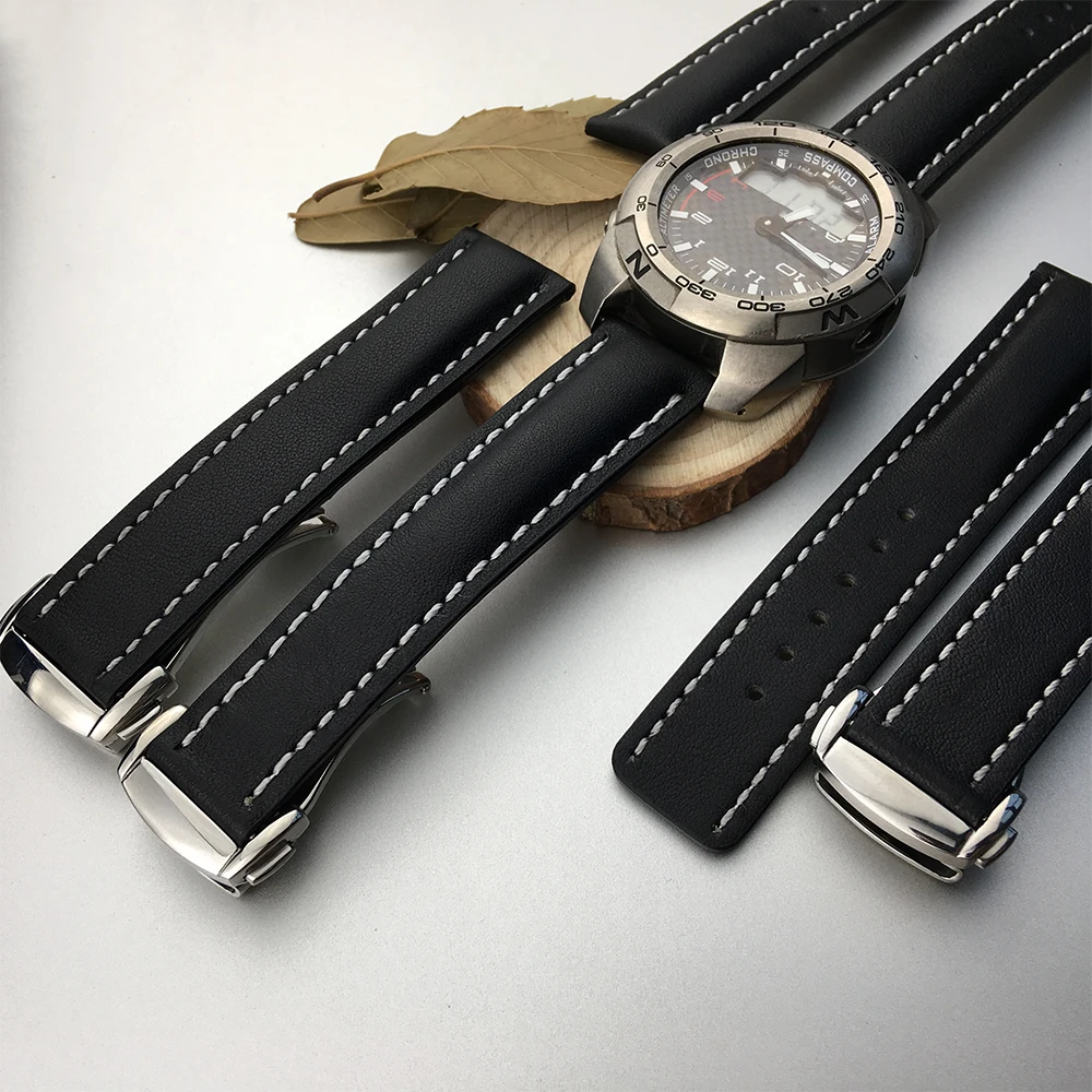 Ремешок из натуральной коровьей кожи для Tissot 1853 T013 наручные часы Breitlin-g
