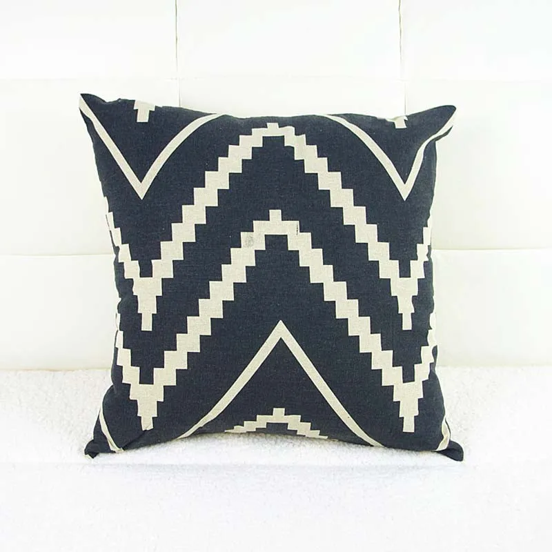 Винтаж Хлопок Лен Чехлы для подушек пледы наволочки наволочка домашнего декора