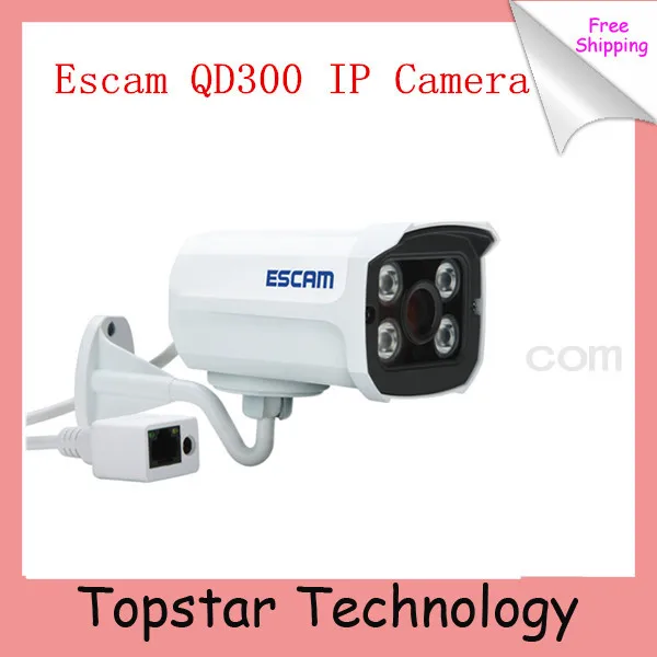 Escam кирпич QD300 мини камера HD720P ик патрон H.264 CMOS ip-камера 3 6 мм линзы Onvif ночное