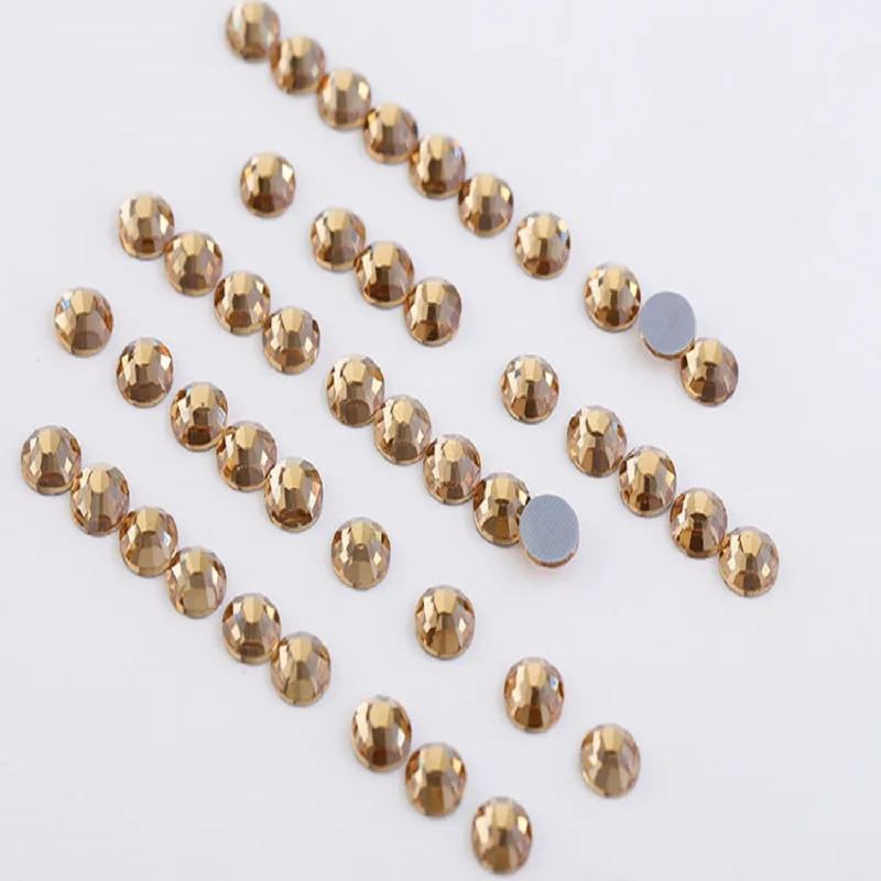 Акция! Высокое качество SS4-SS34 прозрачный кристалл белый 3D дизайн ногтей украшения