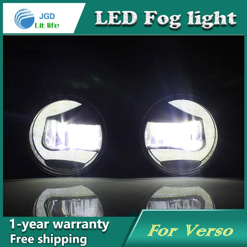 Супер Белые светодиодсветодиодный дневные ходовые огни для Toyota Verso 2009 Drl световая