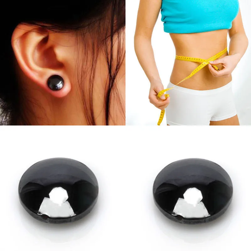 

1/4/6/10Pairs Weight Loss Earring Bio Magnetic Slimming Stimulating Acupoints Health Acupressure Health99