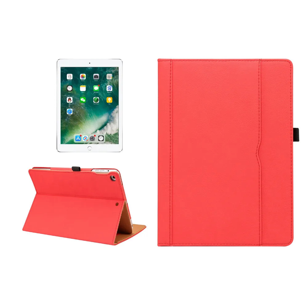 Кожаный чехол подставка на магните для Apple iPad 9 7 2018/2017/Air/Air2|Чехлы планшетов и