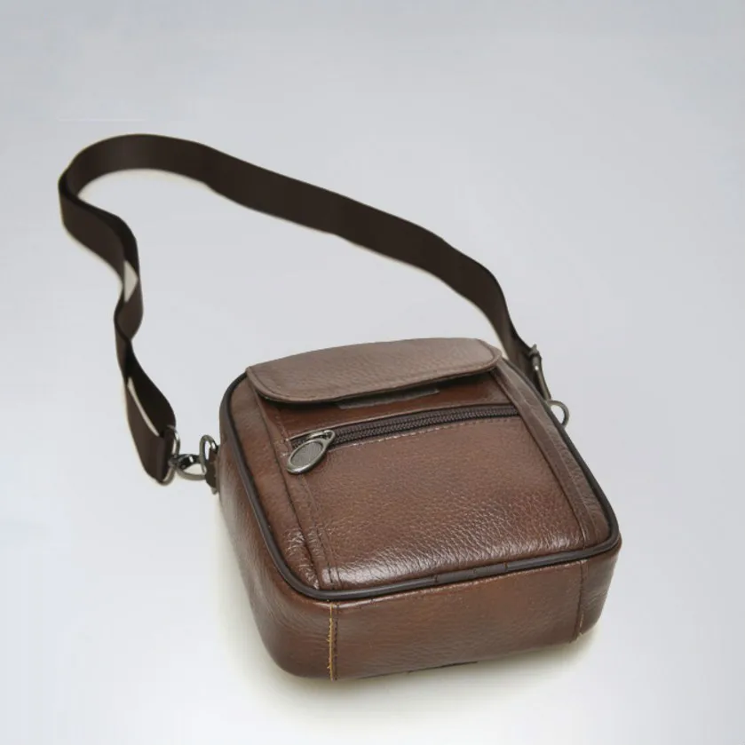 KUJING кожаная мужская сумка Высококачественная на плечо хит продаж для