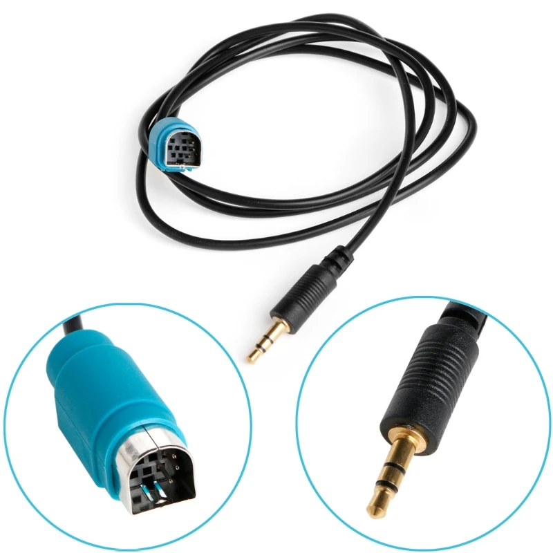 OOTDTY ALPINE KCE 236B FULL SPEED MP3 3 5 мм Aux Jack аудио адаптер для iPOD PSP M30|Кабели адаптеры и