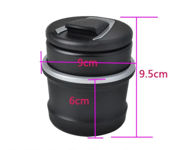 Пепельница автомобильная со светодиодный подсветкой для Lada Priora Sedan sport Kalina Granta Vesta