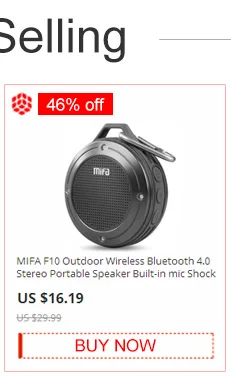 Mifa A1 беспроводной Bluetooth динамик Водонепроницаемый мини портативный стерео музыка открытый Handfree динамик для iPhone для телефонов samsung
