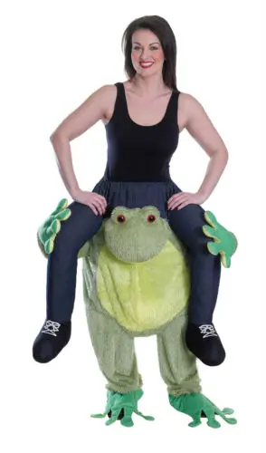 frog Новинка, костюмы для косплея, Одежда для животных, одежда для катания на мне, одежда для маскарада, одежда для Хэллоуина, рождественской вечеринки - Цвет: frog