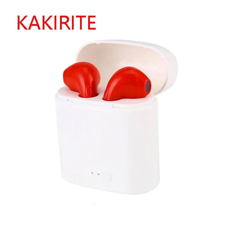 KAKIRITE i7s TWS беспроводные наушники Bluetooth 5 0 вкладыши стерео гарнитура для samsung Xiaomi