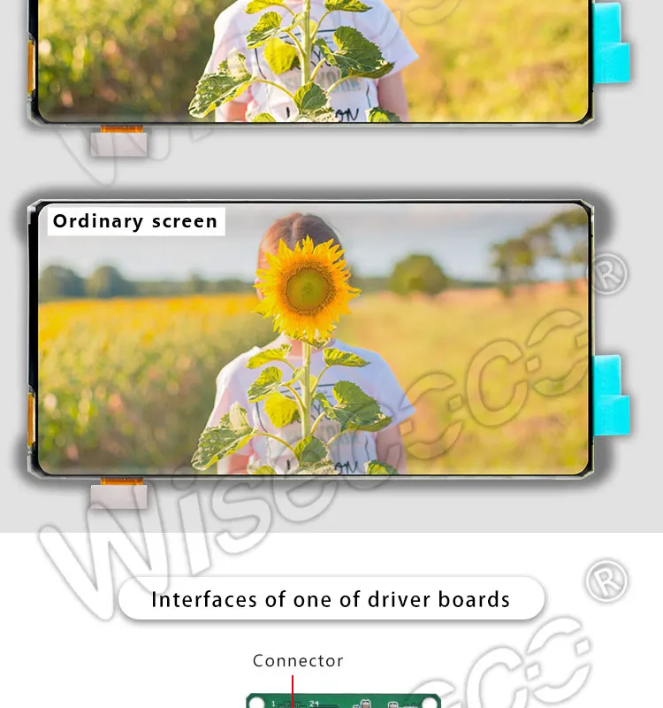 Гибкий oled дисплей 6 дюймов 2160x1080 с HDMI платой контроллера для 18:9 гибкий oled дисплей