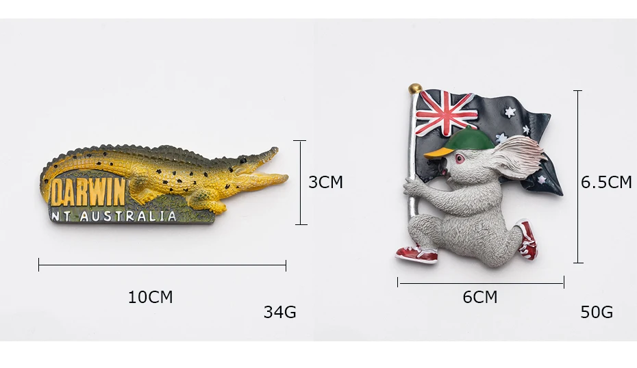 3D Животные магнит на холодильник сувенир кошка магниты с собаками для холодильников для украшения дома аксессуары коала магниты на холодильник