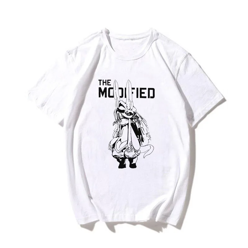 Футболка унисекс с аниме Сделано в Бездне повседневные рубашки коротким рукавом