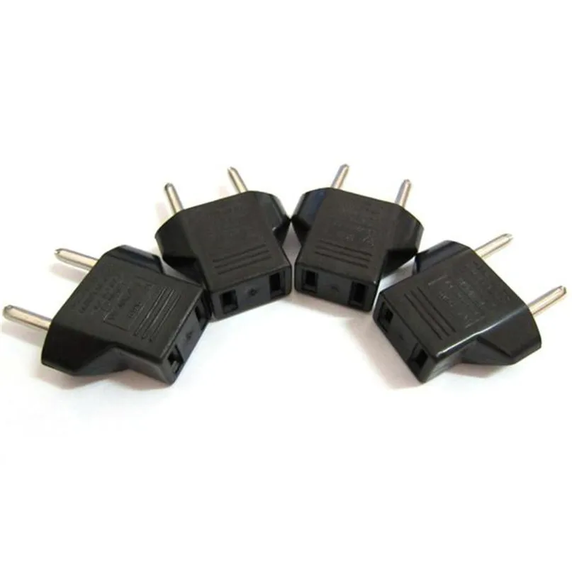 Plug Adapter US to EU Travel AC Power Socket Converter 2 Pin 0418 drop shipping Drop Shipping | Электроника