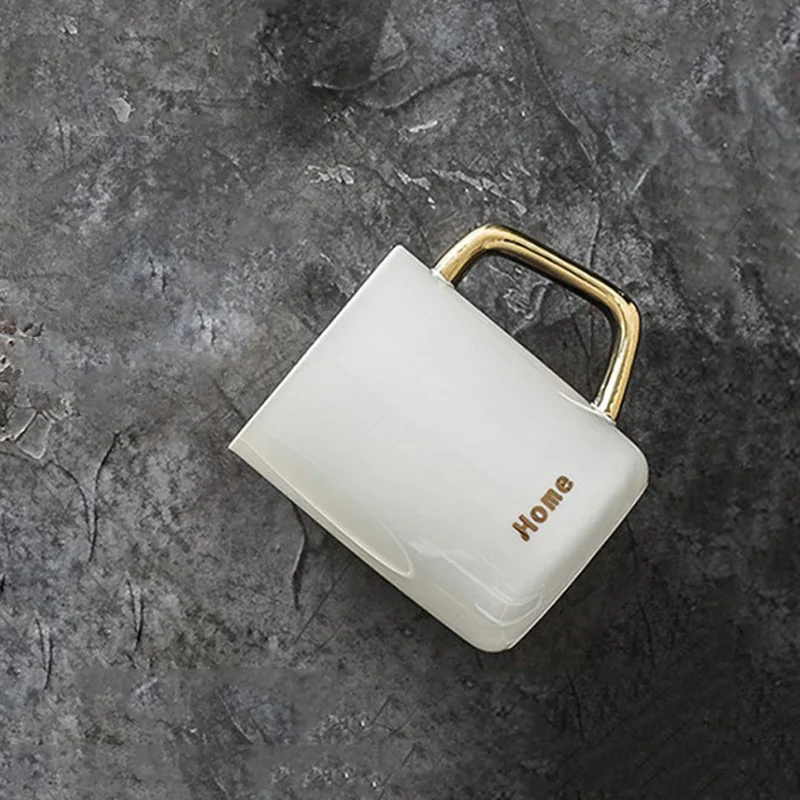 cup white 400 мл скандинавские простые дизайнерские керамические кофейные кружки золотая ручка для домашнего офиса современный стиль с ложкой - Цвет: cup white