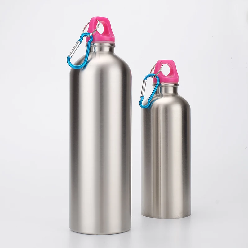 Спорт на открытом воздухе Из Нержавеющей Стали Бутылки с Водой 800 мл 500 Ботелья